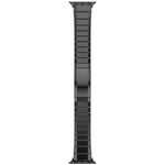 Bracelet de montre à boucle en titane pur à une seule bille, pour Apple Watch 46 mm / 49 mm / 45 mm / 44 mm, pour Apple Watch 42 mm / 41 mm / 40 mm / 38 mm