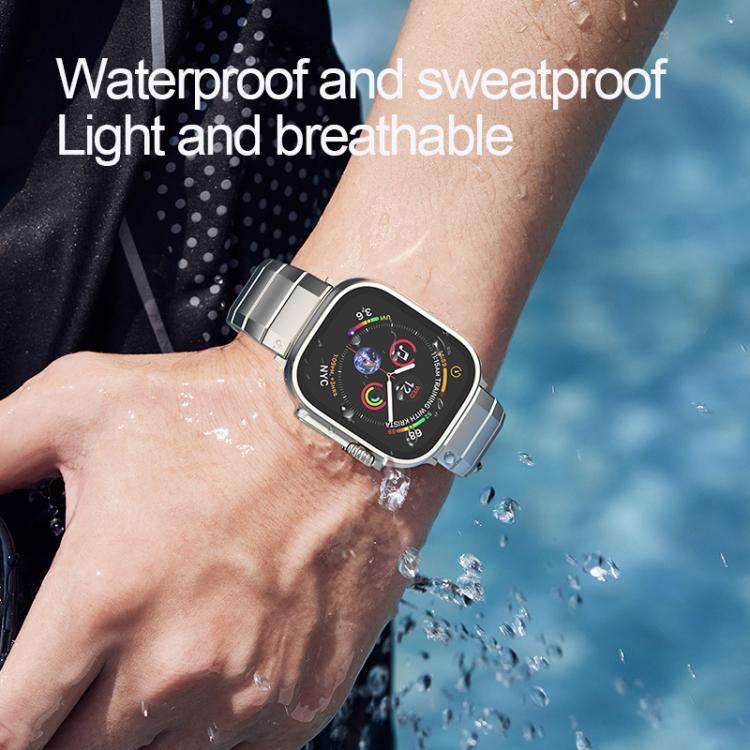 Bracelet de montre à boucle en titane pur à une seule bille, pour Apple Watch 46 mm / 49 mm / 45 mm / 44 mm, pour Apple Watch 42 mm / 41 mm / 40 mm / 38 mm