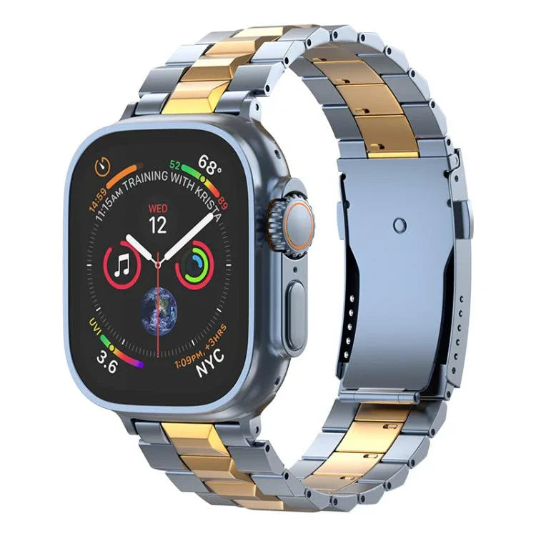 Bracelet de montre détachable en titane avec boucle en forme de tortue en forme de T, pour Apple Watch 46 mm / 49 mm / 45 mm / 44 mm, pour Apple Watch 42 mm / 41 mm / 40 mm / 38 mm