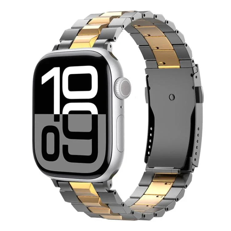 Bracelet de montre détachable en titane avec boucle en forme de tortue en forme de T, pour Apple Watch 46 mm / 49 mm / 45 mm / 44 mm, pour Apple Watch 42 mm / 41 mm / 40 mm / 38 mm