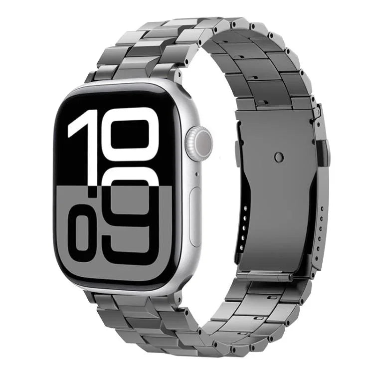 Bracelet de montre détachable en titane avec boucle en forme de tortue en forme de T, pour Apple Watch 46 mm / 49 mm / 45 mm / 44 mm, pour Apple Watch 42 mm / 41 mm / 40 mm / 38 mm