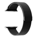 Bracelet de montre magnétique en métal à boucle milanaise xDfind, compatible avec les Apple Watch 46 mm / 49 mm / 45 mm / 44 mm et 42 mm / 41 mm / 40 mm / 38 mm.