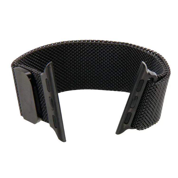 Bracelet de montre magnétique en métal à boucle milanaise xDfind, compatible avec les Apple Watch 46 mm / 49 mm / 45 mm / 44 mm et 42 mm / 41 mm / 40 mm / 38 mm.