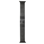 Bracelet de montre xDfind à une perle en acier inoxydable, compatible avec les Apple Watch 46 mm / 49 mm / 45 mm / 44 mm et 42 mm / 41 mm / 40 mm / 38 mm.