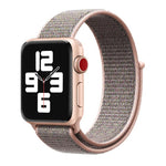 Bracelet de montre xDfind en nylon avec fermeture auto-agrippante, pour Apple Watch 42 mm / 41 mm / 40 mm / 38 mm