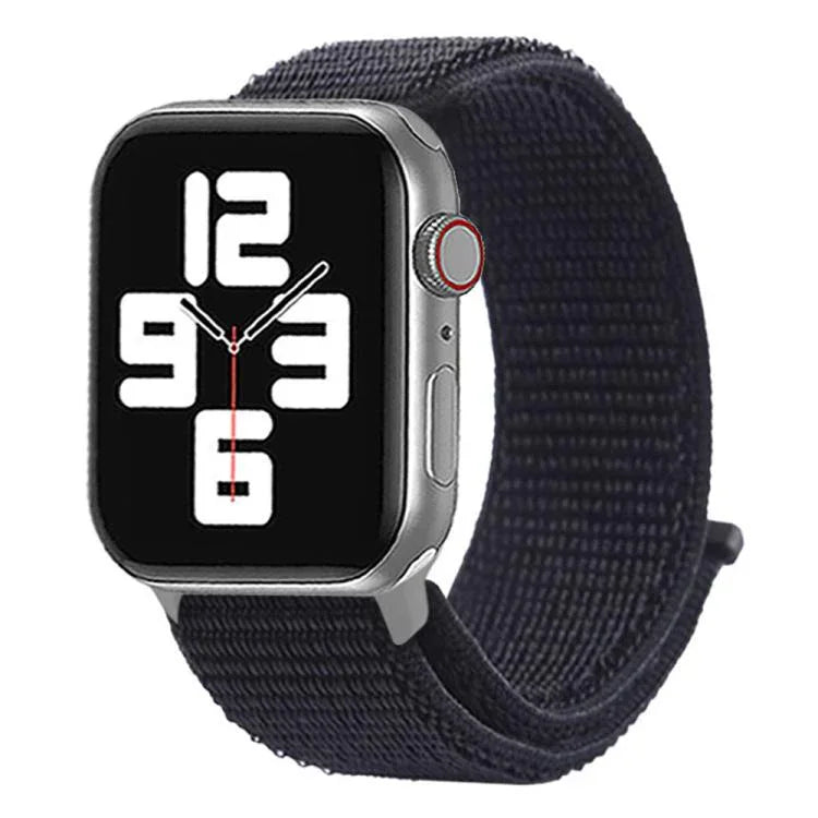 Bracelet de montre xDfind en nylon avec fermeture auto-agrippante, pour Apple Watch 42 mm / 41 mm / 40 mm / 38 mm