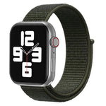Bracelet de montre xDfind en nylon avec fermeture auto-agrippante, pour Apple Watch 42 mm / 41 mm / 40 mm / 38 mm