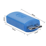 Adaptateur ordinateur disque dur mobile USB3.0, Type-C femelle vers Micro USB mâle