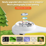 Microscope numérique portable pour enfants écran IPS 2 pouces, grossissement 500X, T56, T57