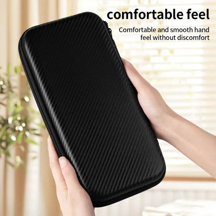 Sac de rangement antichoc en fibre de carbone avec protection intégrale, pour Nintendo Switch 2