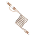 Câble de données magnétique Momax Mag.Link Duo 60W USB-C / Type-C vers USB-C / Type-C / 8 broches, DC58 1m, DL58 60W 1m