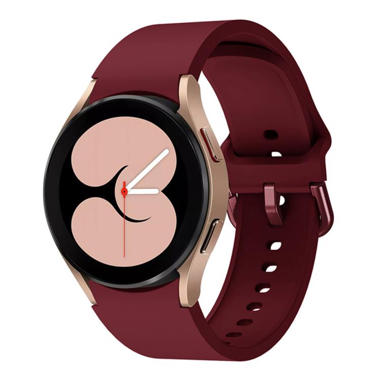 xDfind Bracelet de montre en silicone à couleur unie et boucle colorée à libération rapide, pour Samsung Galaxy Watch3 41mm