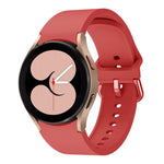 xDfind Bracelet de montre en silicone à couleur unie et boucle colorée à libération rapide, pour Samsung Galaxy Watch3 41mm