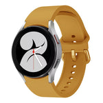 xDfind Bracelet de montre en silicone à couleur unie et boucle colorée à libération rapide, pour Samsung Galaxy Watch3 41mm