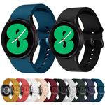xDfind Bracelet de montre en silicone à couleur unie et boucle colorée à libération rapide, pour Samsung Galaxy Watch3 41mm