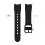 xDfind Bracelet de montre en silicone à couleur unie et boucle colorée à libération rapide, pour Samsung Galaxy Watch3 41mm
