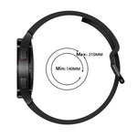 xDfind Bracelet de montre en silicone à couleur unie et boucle colorée à libération rapide, pour Samsung Galaxy Watch3 41mm