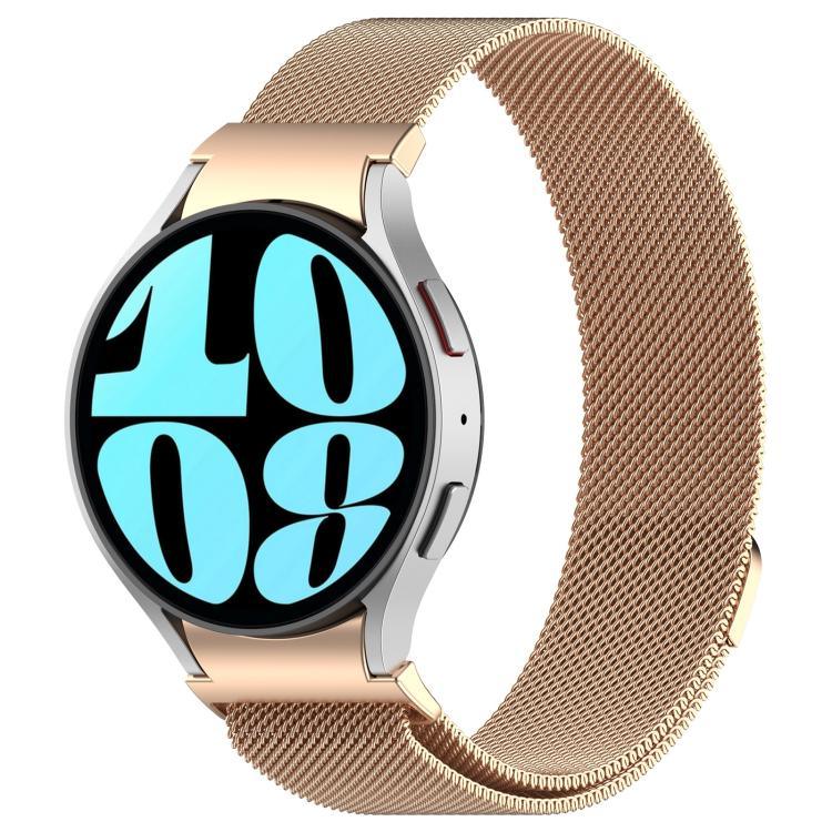 Bracelet de montre magnétique à dégagement rapide xDfind Milan en acier inoxydable, pour Samsung Galaxy Watch7 / FE / 6 / 5 / 4