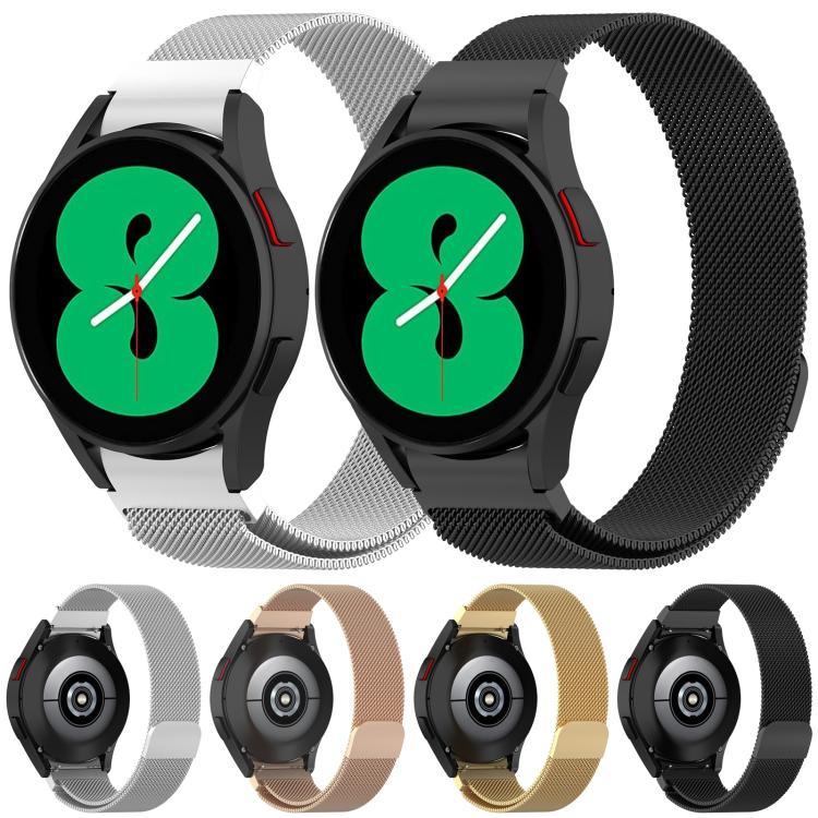 Bracelet de montre magnétique à dégagement rapide xDfind Milan en acier inoxydable, pour Samsung Galaxy Watch7 / FE / 6 / 5 / 4