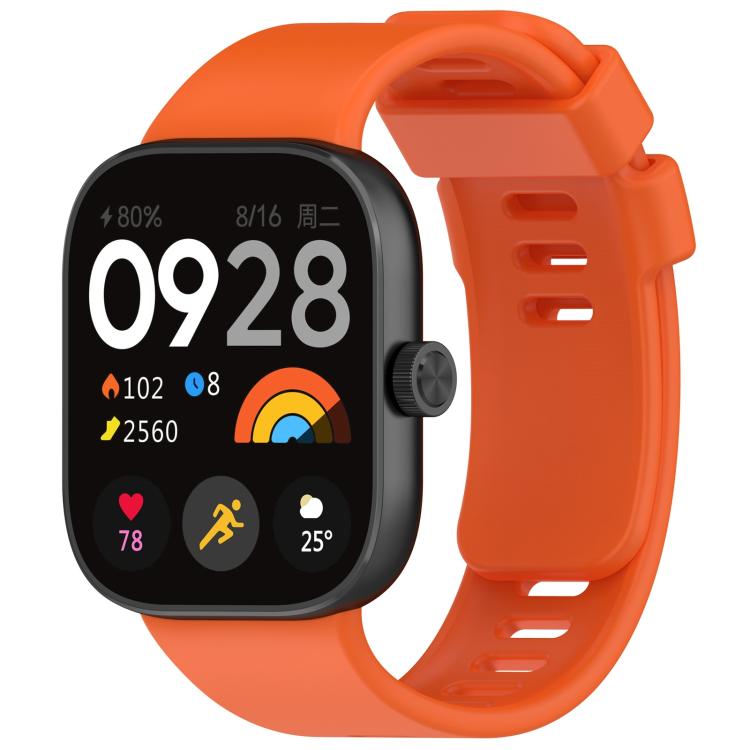 xDfind Solid Color Silicone Sports Watch Band, For Xiaomi Smart Band 10 Pro / 9 Pro / 8 Pro, For Redmi Watch 6 / 5 /  4