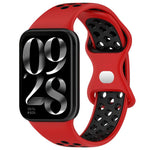 xDfind Dual Color Butterfly Buckle Silicone Watch Band, For Xiaomi Band 10 Pro/9 Pro/Redmi Watch 6/5/4, For Redmi Watch 5 / Redmi Watch 4