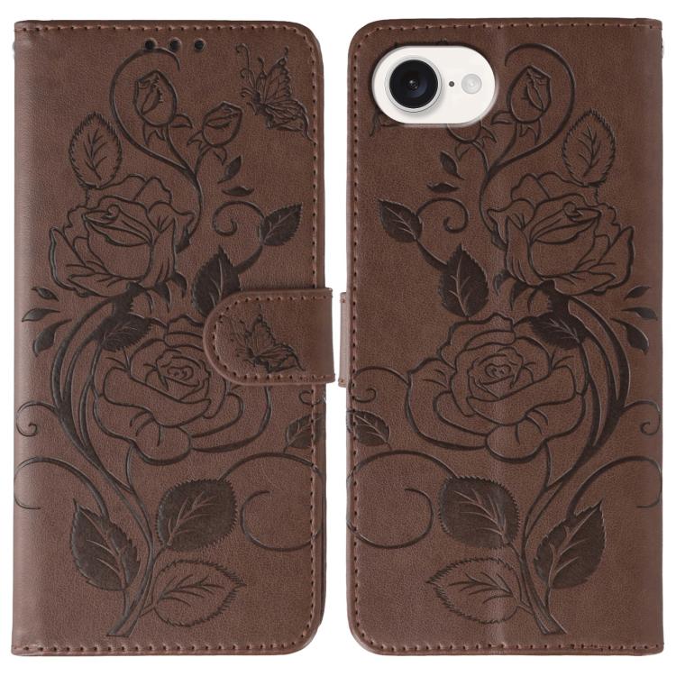 Étui de téléphone en cuir gaufré rose papillon, pour iPhone 17e / 16e, pour iPhone 17 Pro Max, pour iPhone 17 Pro, pour iPhone 17, pour iPhone Air