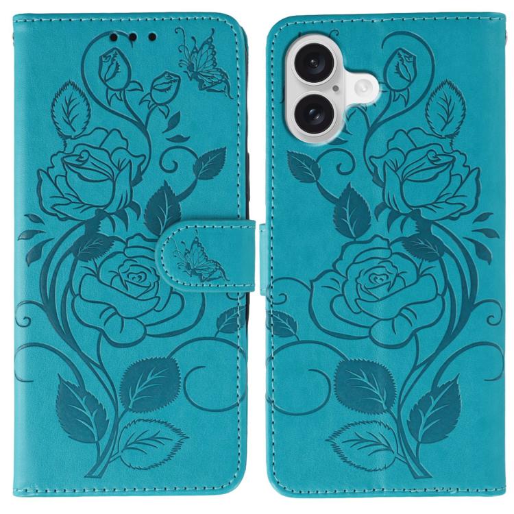 Étui de téléphone en cuir gaufré rose papillon, pour iPhone 17e / 16e, pour iPhone 17 Pro Max, pour iPhone 17 Pro, pour iPhone 17, pour iPhone Air