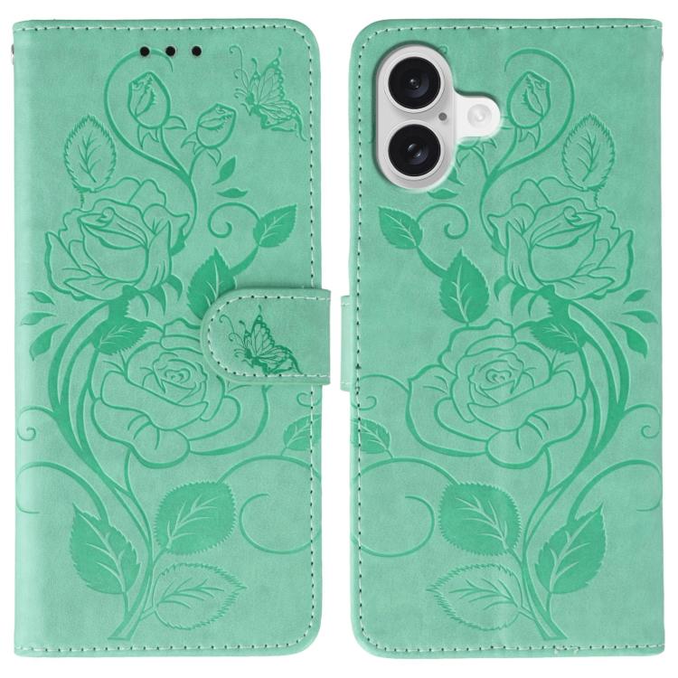 Étui de téléphone en cuir gaufré rose papillon, pour iPhone 17e / 16e, pour iPhone 17 Pro Max, pour iPhone 17 Pro, pour iPhone 17, pour iPhone Air