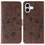 Étui de téléphone en cuir gaufré rose papillon, pour iPhone 17e / 16e, pour iPhone 17 Pro Max, pour iPhone 17 Pro, pour iPhone 17, pour iPhone Air