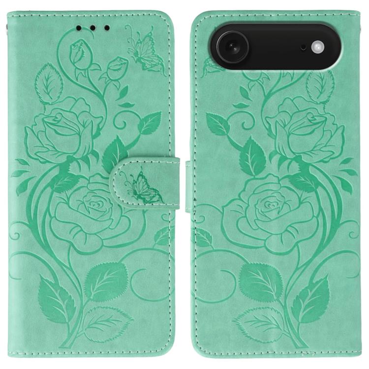Étui de téléphone en cuir gaufré rose papillon, pour iPhone 17e / 16e, pour iPhone 17 Pro Max, pour iPhone 17 Pro, pour iPhone 17, pour iPhone Air