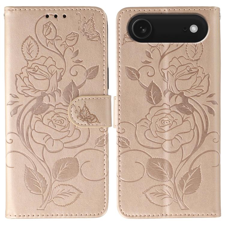 Étui de téléphone en cuir gaufré rose papillon, pour iPhone 17e / 16e, pour iPhone 17 Pro Max, pour iPhone 17 Pro, pour iPhone 17, pour iPhone Air