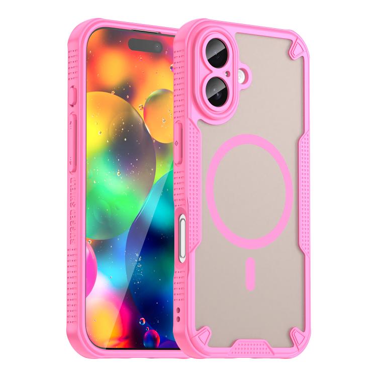 Coque de téléphone magnétique Armor Glaze MagSafe, Pour iPhone 17 Pro Max, Pour iPhone 17 Pro, Pour iPhone 17, Pour iPhone Air