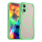 Coque de téléphone magnétique Armor Glaze MagSafe, Pour iPhone 17 Pro Max, Pour iPhone 17 Pro, Pour iPhone 17, Pour iPhone Air
