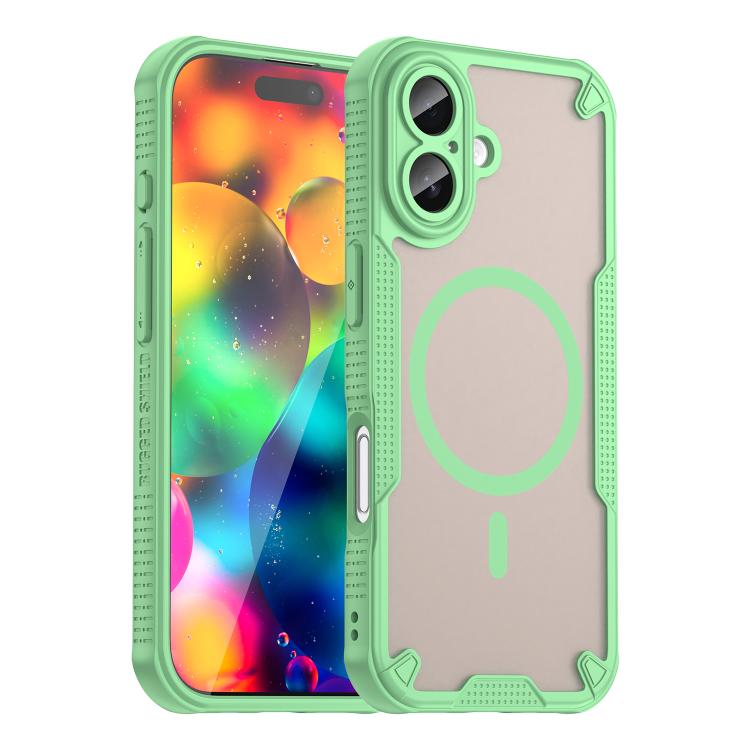 Coque de téléphone magnétique Armor Glaze MagSafe, Pour iPhone 17 Pro Max, Pour iPhone 17 Pro, Pour iPhone 17, Pour iPhone Air