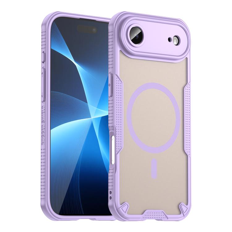 Coque de téléphone magnétique Armor Glaze MagSafe, Pour iPhone 17 Pro Max, Pour iPhone 17 Pro, Pour iPhone 17, Pour iPhone Air