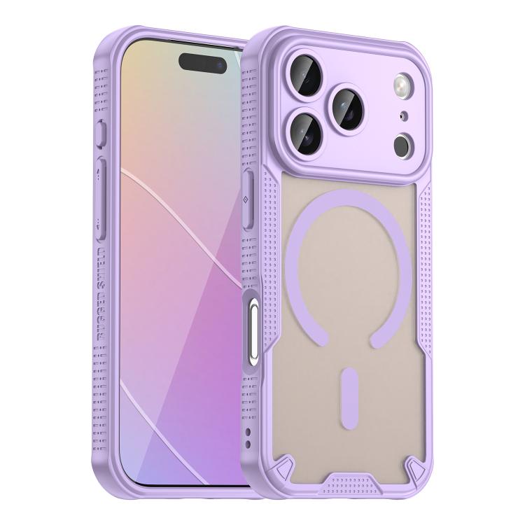 Coque de téléphone magnétique Armor Glaze MagSafe, Pour iPhone 17 Pro Max, Pour iPhone 17 Pro, Pour iPhone 17, Pour iPhone Air