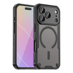 Coque de téléphone magnétique Armor Glaze MagSafe, Pour iPhone 17 Pro Max, Pour iPhone 17 Pro, Pour iPhone 17, Pour iPhone Air
