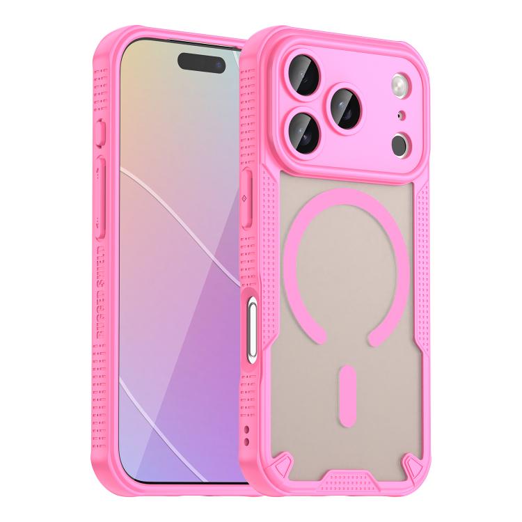 Coque de téléphone magnétique Armor Glaze MagSafe, Pour iPhone 17 Pro Max, Pour iPhone 17 Pro, Pour iPhone 17, Pour iPhone Air