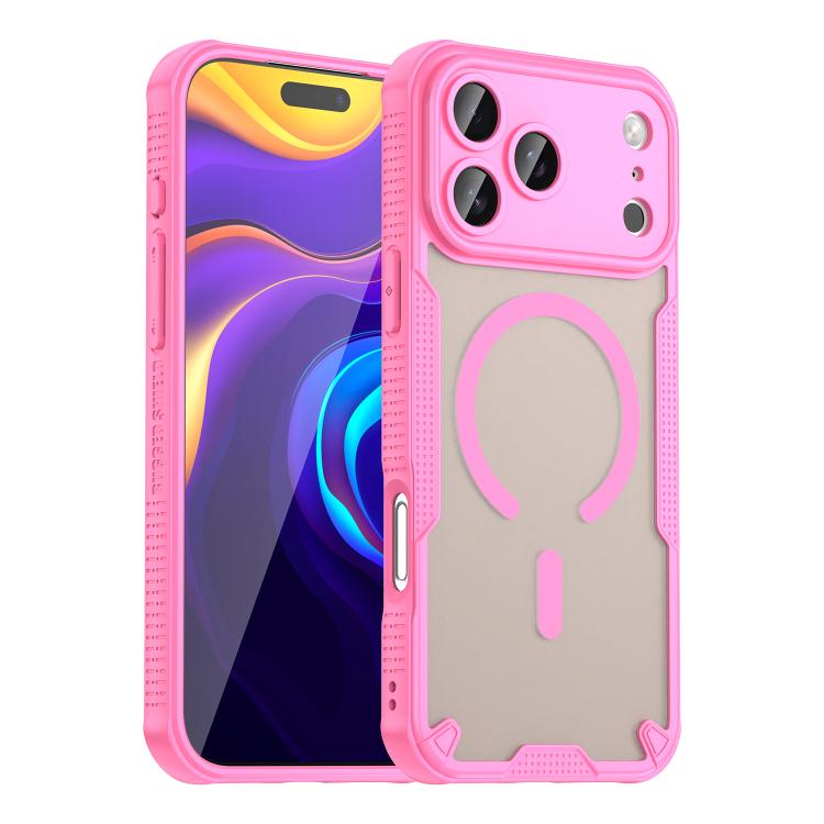 Coque de téléphone magnétique Armor Glaze MagSafe, Pour iPhone 17 Pro Max, Pour iPhone 17 Pro, Pour iPhone 17, Pour iPhone Air