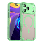 Coque de téléphone magnétique Armor Glaze MagSafe, Pour iPhone 17 Pro Max, Pour iPhone 17 Pro, Pour iPhone 17, Pour iPhone Air