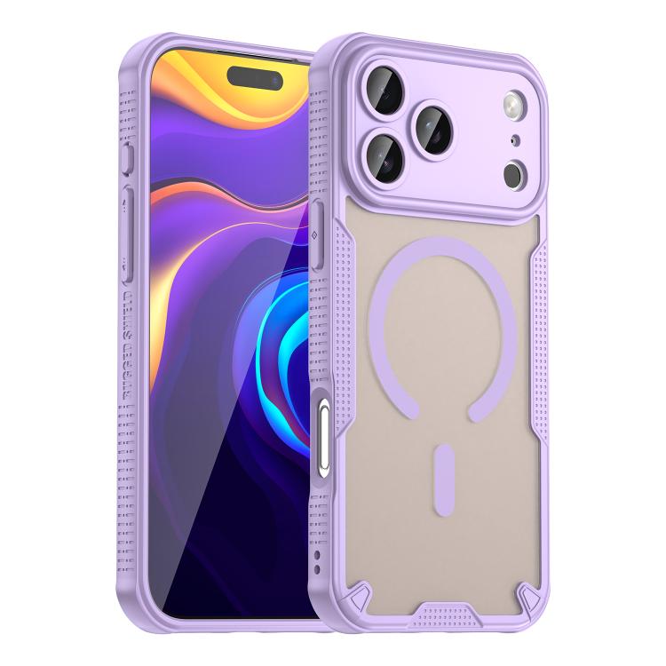 Coque de téléphone magnétique Armor Glaze MagSafe, Pour iPhone 17 Pro Max, Pour iPhone 17 Pro, Pour iPhone 17, Pour iPhone Air