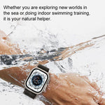 Bracelet de montre xDfind en nylon à double boucle, compatible avec les Apple Watch 46 mm / 49 mm / 45 mm / 44 mm et 42 mm / 41 mm / 40 mm / 38 mm.