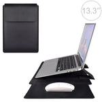 Housse en cuir PU05, sac de transport, pour ordinateur portable 13,3 pouces, 14,1 pouces, 15,4 pouces