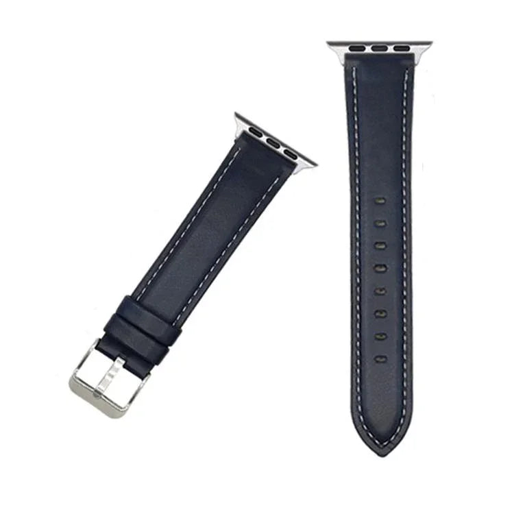 Bracelet de montre en cuir texturé Crazy Horse xDfind, compatible avec Apple Watch 46 mm / 49 mm / 45 mm / 44 mm et Apple Watch 42 mm / 41 mm / 40 mm / 38 mm