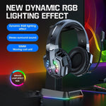 Casque de jeu e-sport ONIKUMA B15 tri-mode Bluetooth, 2,4G, filaire