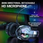 Casque de jeu e-sport ONIKUMA B15 tri-mode Bluetooth, 2,4G, filaire