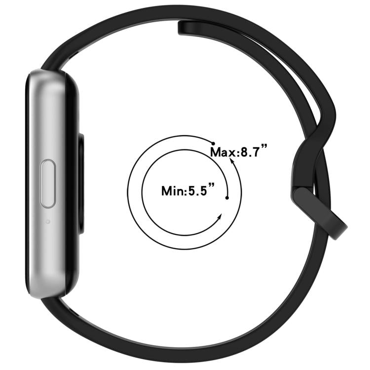 Bracelet de montre en silicone à boucle colorée xDfind, pour Samsung Galaxy Fit3 SM-R390