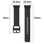 Bracelet de montre en silicone à boucle colorée xDfind, pour Samsung Galaxy Fit3 SM-R390