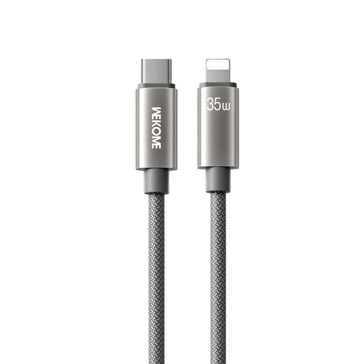 Câble de données de charge rapide WK WDC-65 PD35W Type-C vers 8 broches, longueur : 1,2m, WDC-65