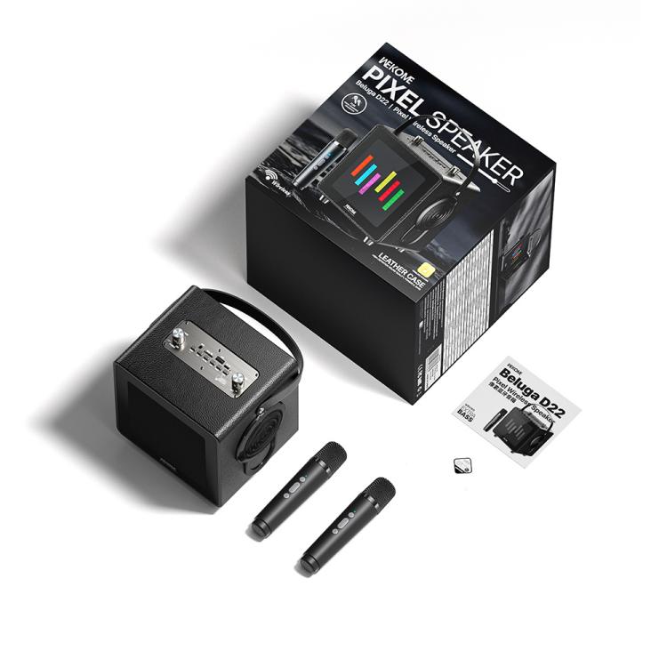 Haut-parleur Bluetooth sans fil de bureau WK Beluga D22 Pixel